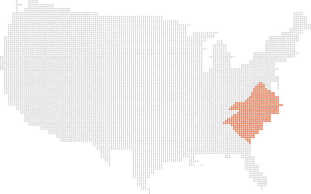 map of NC, SC and VA image